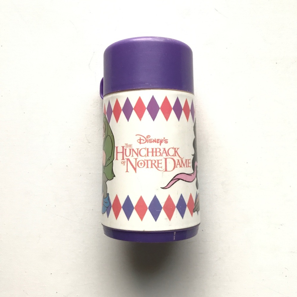Hunchback of Norte Dame Vintage Thermos 90s Kids
